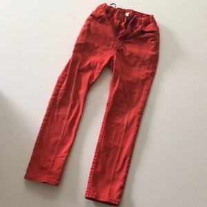 Super orange jeans by gap! Sz 7 - worn 3-4 times!
